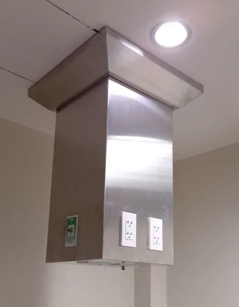 Community General Hospital medical gas pipeline system installation by Trezmed