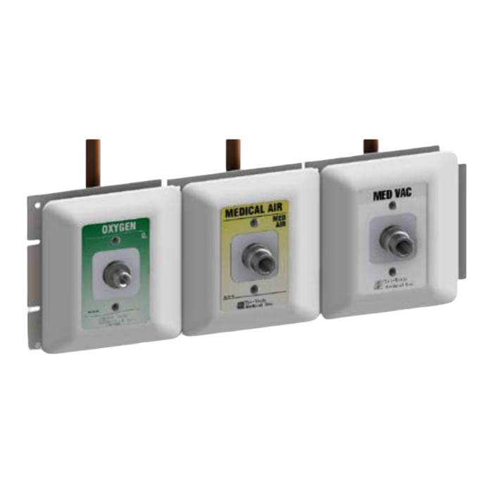 Bed Head Column medical gas outlet