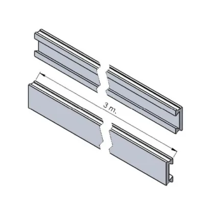 Dove Tail Rail for medical equipment support