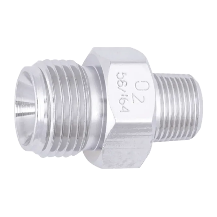32-2-081 DISS O₂ Male Thread medical gas connector for oxygen systems in hospitals
