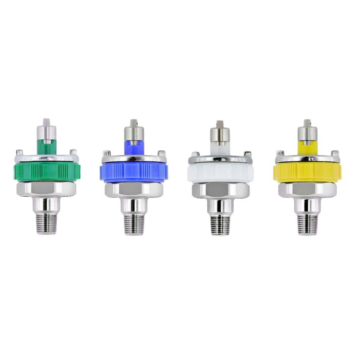 Adapter Silbermann Style for medical gas systems: Oxygen, Nitrous Oxide, Vacuum, Medical Air, CO₂