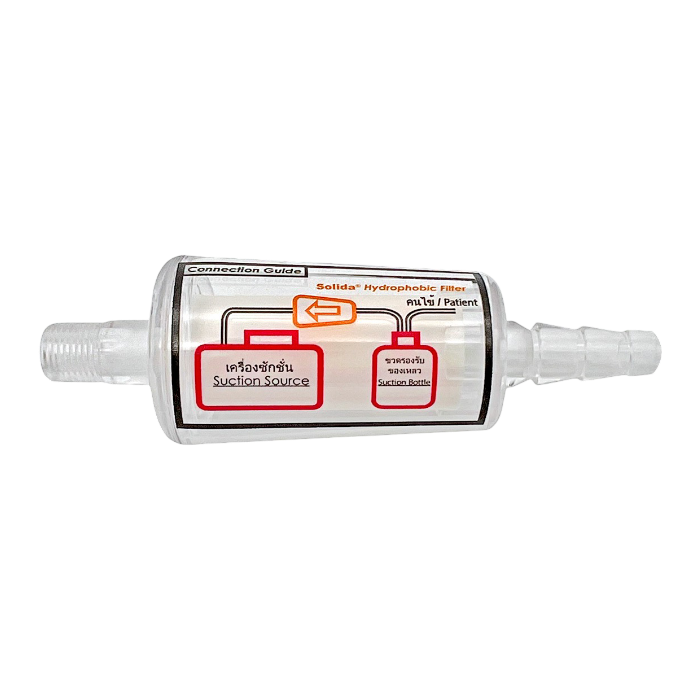 Suction Hydrophobic Filter for 9E and 7E phlegm suction machines