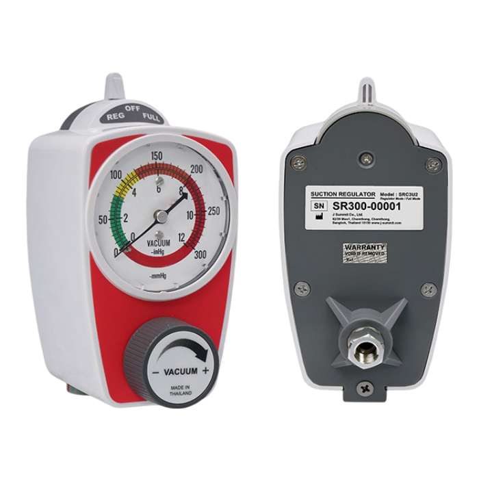SR Cont/High Suction Regulator 0-760 mmHg for hospitals, clinics, and emergency care units